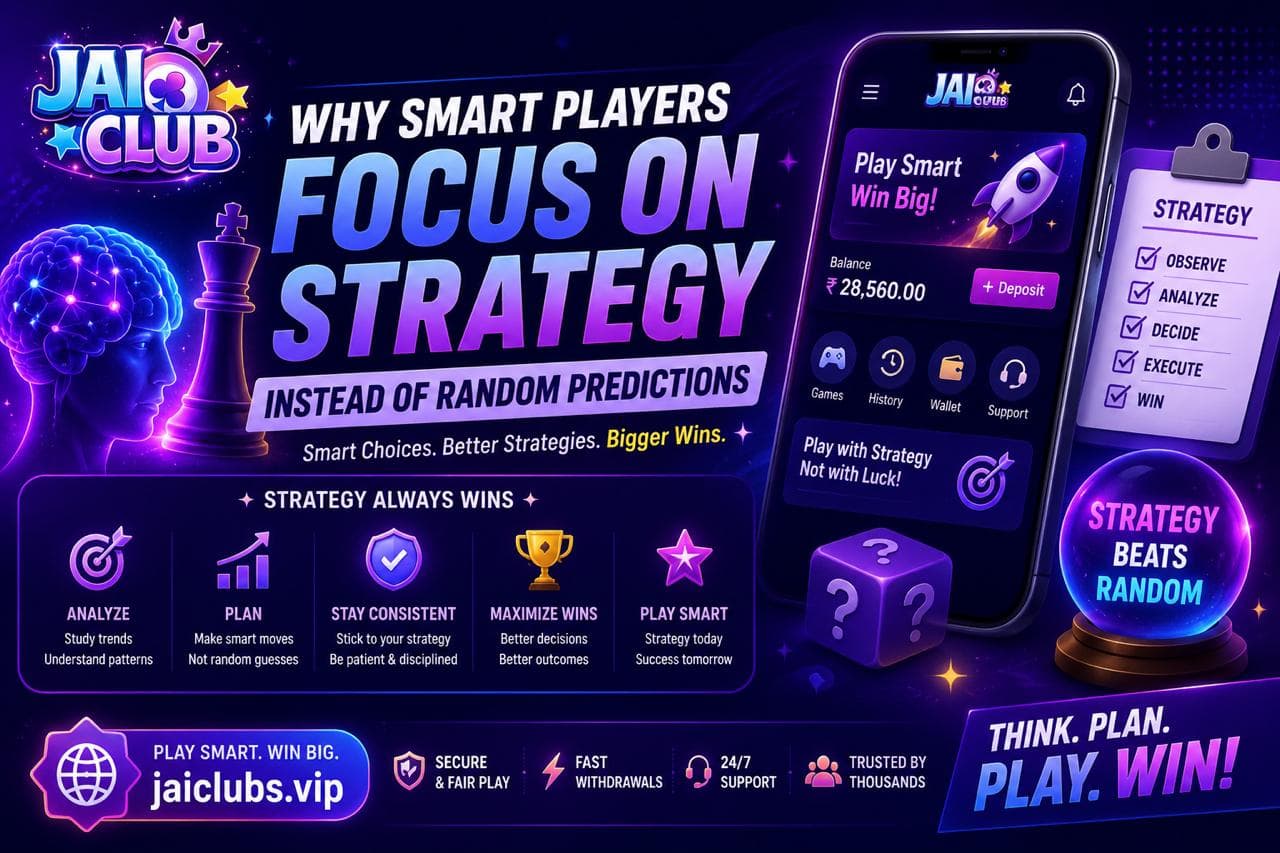 Why Smart Players Focus on Strategy, Not Random Predictions (India)
