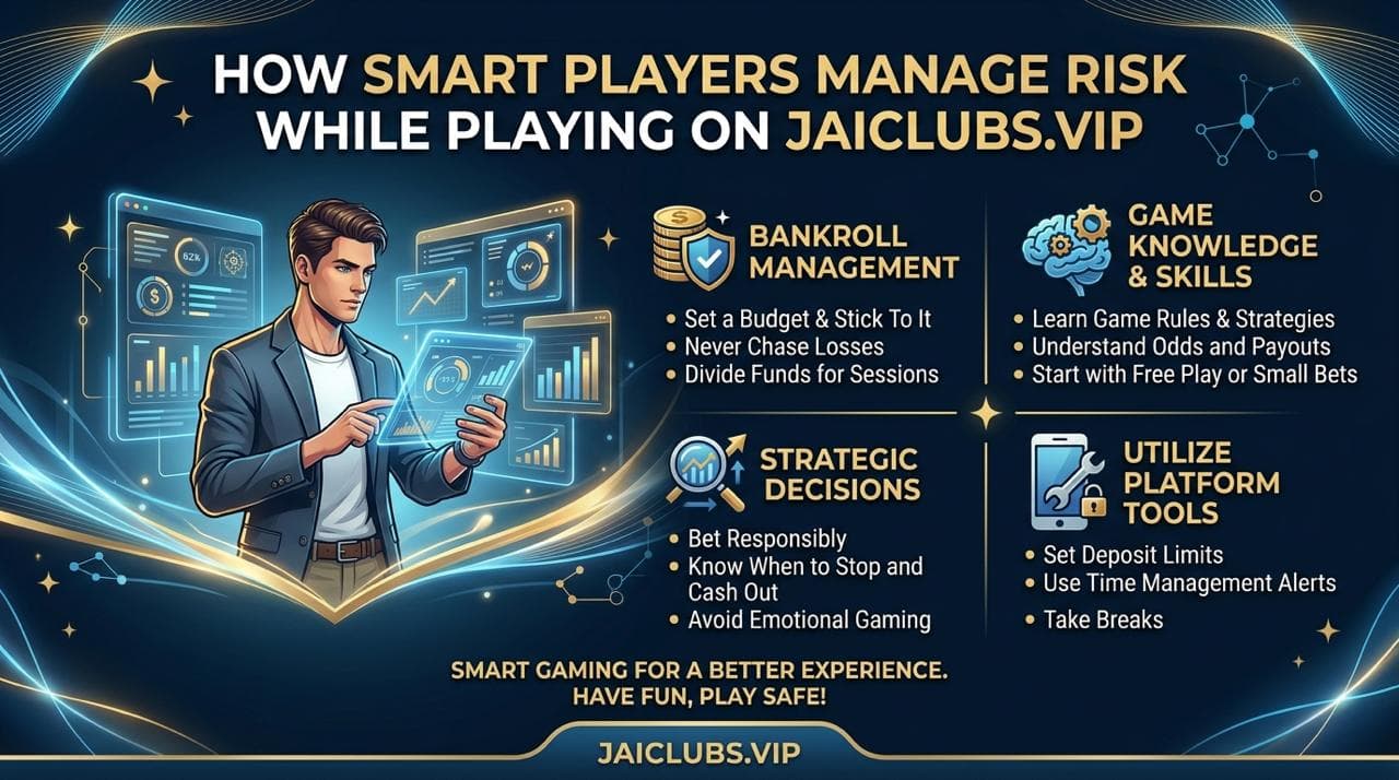 How Smart Players Manage Risk on Jaiclubs.vip
